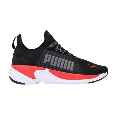 PUMA Softride Premier Slip-On | Size 11 - Black/White/Red - 376540-05