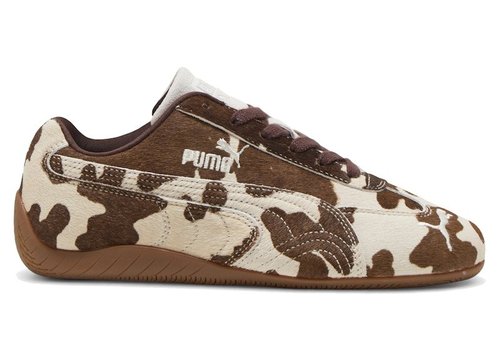 PUMA Speedcat OG Cow Print - Chocolate Brown/Gum - 406141-01