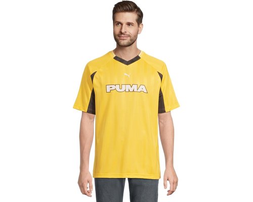 PUMA Sport Lifestyle Soccer Jersey Workout - Pele Yellow - 634322-26
