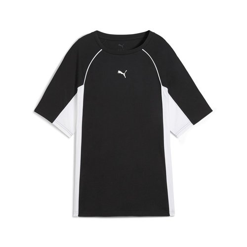 PUMA Sport Relaxed Crew Neck Short Sleeve T-Shirt - Black - 688119-01