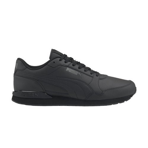 PUMA ST Runner v3 Leather - Black - 384855-11