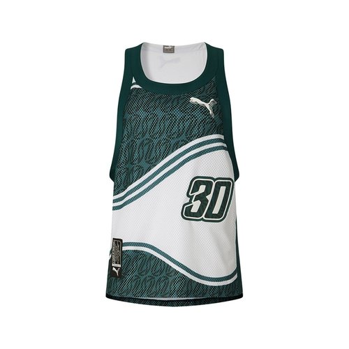 PUMA Stewie Crew Neck Replica Jersey - Green/White - 537277-01
