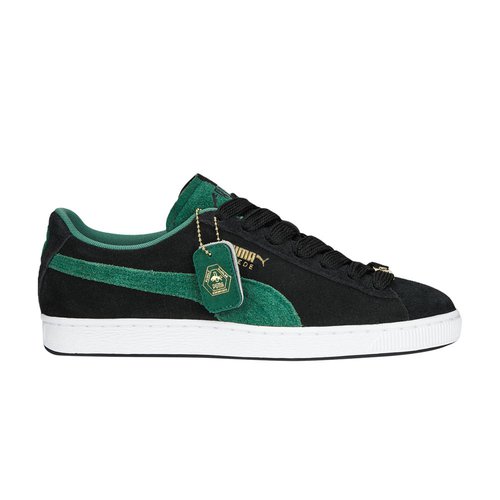 PUMA Suede - Black/Green - 389462-01