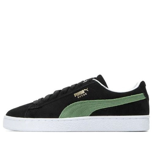 puma suede classic dark green