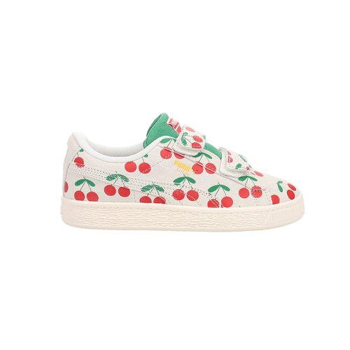 Bebe De Pino x PUMA Suede Classic 21 - Green/Off White/Red - 398980-01