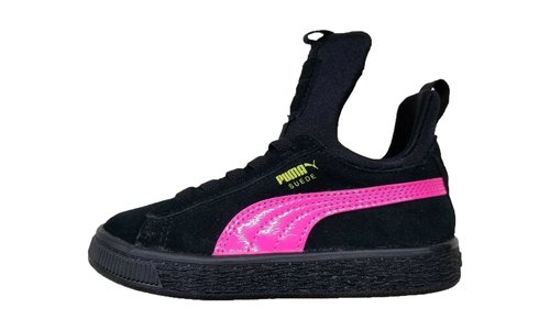 PUMA Suede Fierce Patent Blockacps - Black - 367357-01