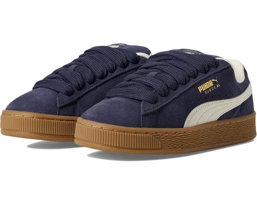 PUMA Suede XL Lace Up Sneakers Big Kid - Black - 396577-29