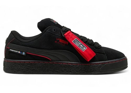 BMW M Motorsport x PUMA Suede XL 'Black Pop Red' - 308706-01 | Solesense