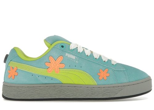 PUMA Scooby-Doo x Suede XL | Teal | Size 8 - Blue/Orange/Green - 400791-01