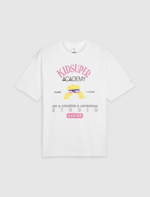 PUMA Super Graphic Tee - 62670102-WHT
