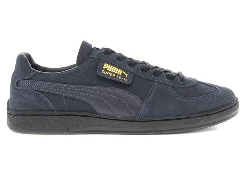 PUMA Super Team Suede Black - New Navy Blue/Puma Black - 398528-06