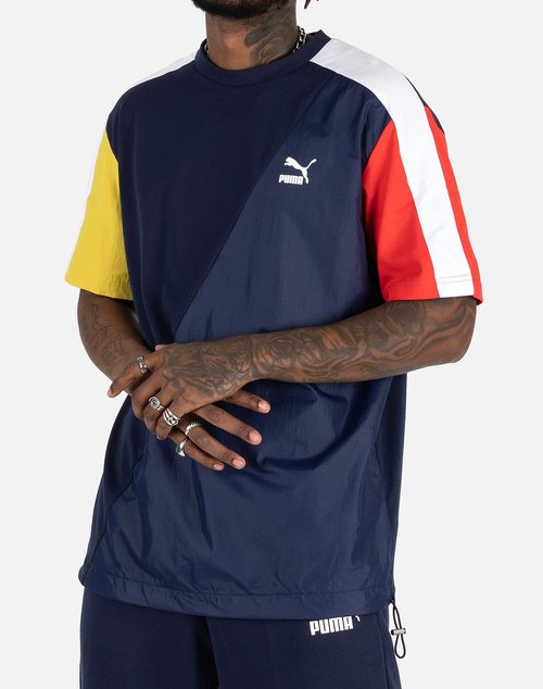 PUMA T7 2020 FASHION TEE - Blue - 598976-06