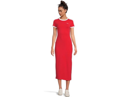 PUMA T7 Dress Dress - For All Time Red - 632140-11