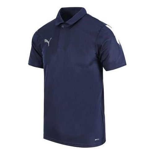 PUMA Team Liga Sideline Polo Shirt - Navy/White - 658925-06