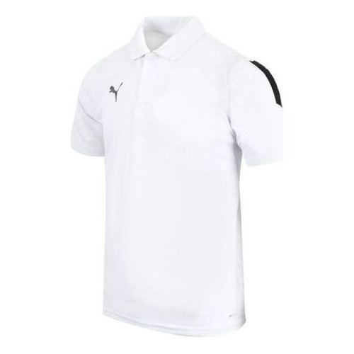 PUMA Team Liga Sideline Polo Shirt - White/Black - 658925-04