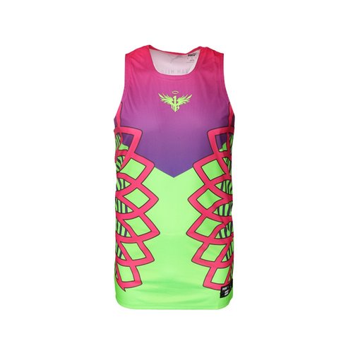 PUMA Team Melo Game Inverse Toxic Crew Neck Replica Jersey - Green/Purple - 684498-01