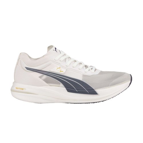 PUMA Tracksmith x Deviate Nitro Elite Racer - White/Peacoat/Team Gold - 377272-01