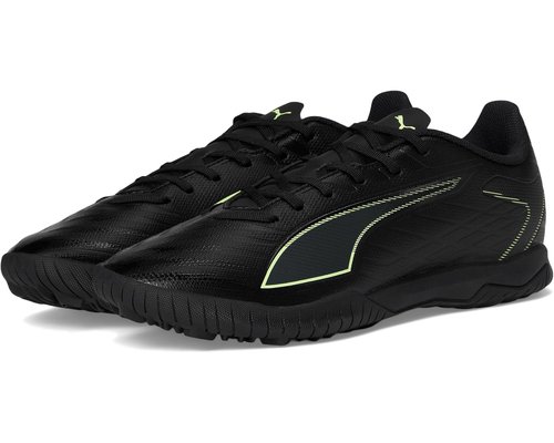 PUMA Ultra 6 Play Turf Trainer - Black/Fizzy Light/Green Terrain - 108542-02