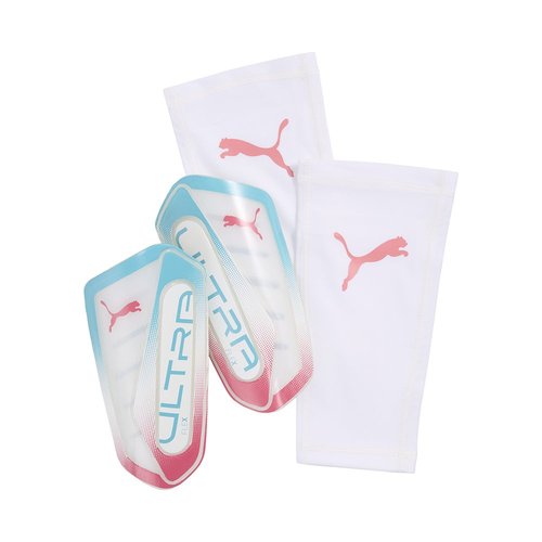 PUMA Ultra Flex Re-Charge Sleeve Soccer Shin Guards - White - 031009-01