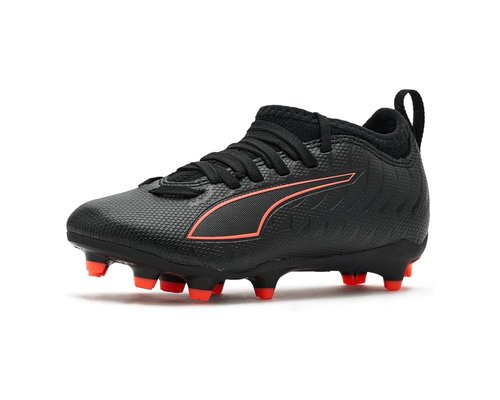 PUMA Ultra Match Firm, Artificial Ground Little Kid/Big Kid - Black/Red - 108701-02