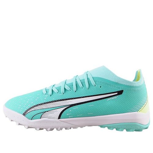 PUMA ULTRA Match TT Football Boots '' - Electric Peppermint/PUMA White/Fast Yellow - 107220-03