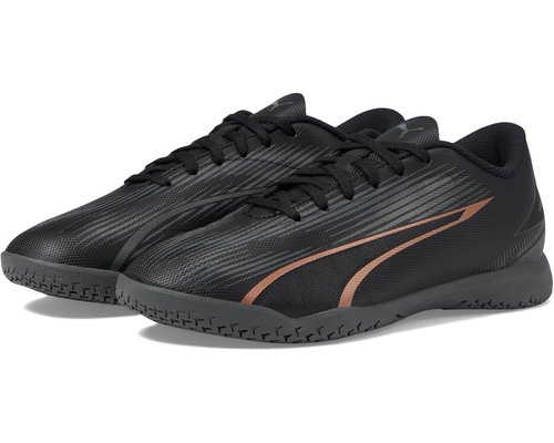 PUMA Ultra Play Indoor Training Toddler/Little Kid/Big Kid - Puma Black/Copper Rose - 107780-02