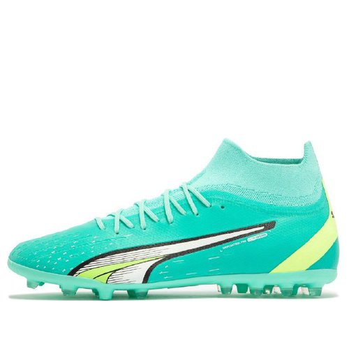 PUMA Ultra Pro MG Pro Football Boots - Electric Peppermint/White/Fast Yellow - 107242-03