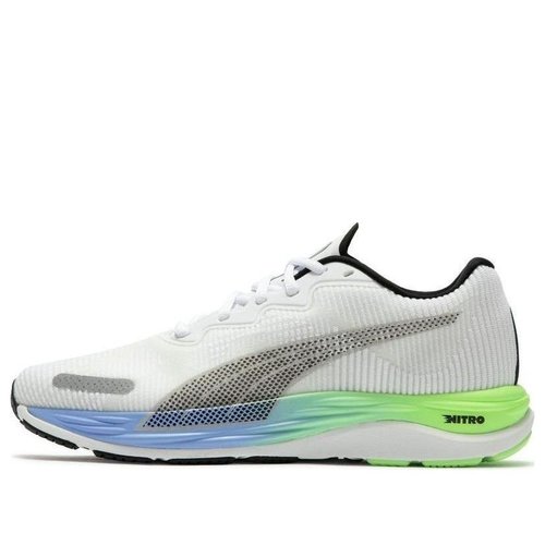 PUMA Velocity Nitro 2 Fade - White/Green/Blue - 378526-02