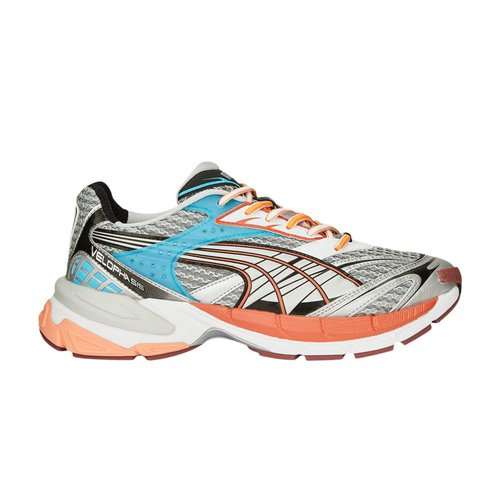 PUMA Velophasis - Cool Light Gray/Chili Powder - 389365-02