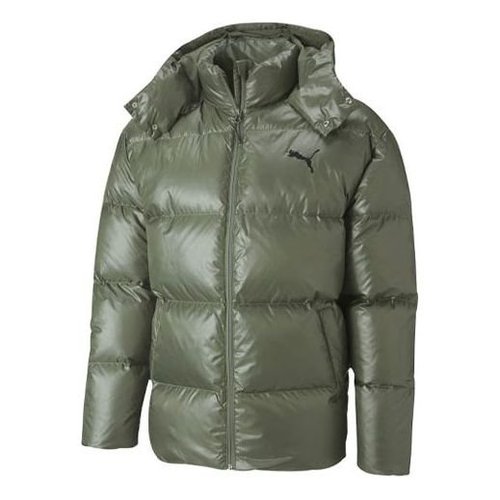 PUMA Volume Down Jacket - Green/Black - 585408-64