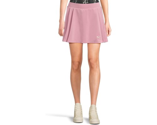 PUMA Wardrobe Essentials Pleated Skirt Skirt - Poised Pink - 632046-65