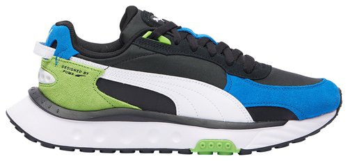 PUMA Wild Rider 'Black/Blue' - 381517-07 | Solesense