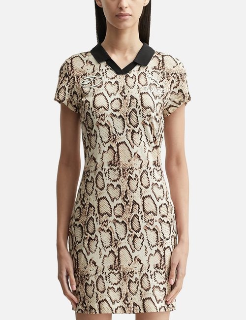 PUMA x A$AP ROCKY Snake Skin Futbol Dress - Frosted Ivory/All-Over Print