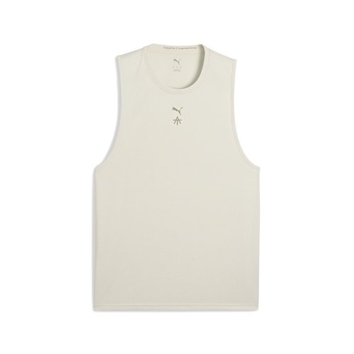 PUMA X ALEX TOUSSAINT Performance Crew Neck Athletic Tank Top - White - 528155-15