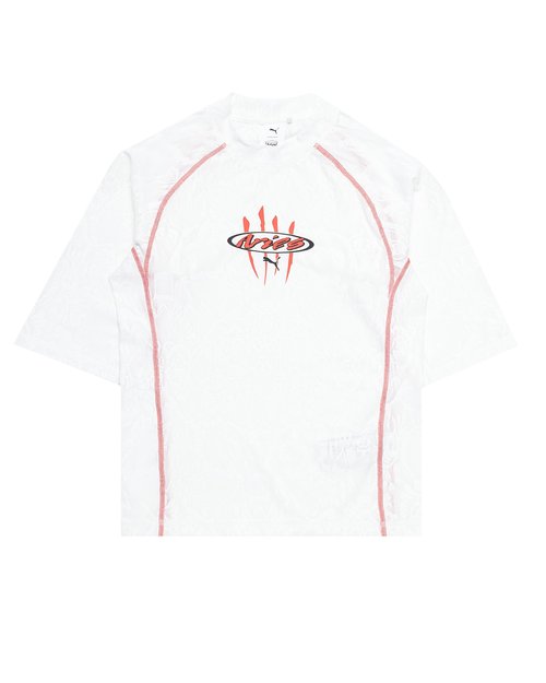 PUMA x ARIES Tight Top - White/Red - 626555-02