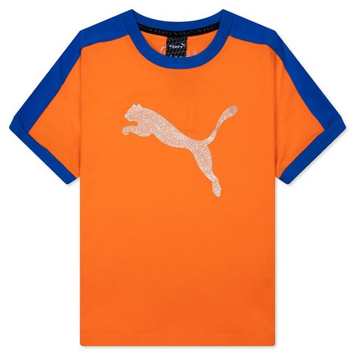 PUMA x Fenty T7 Slim Tee - Rickie Orange - 636184-45
