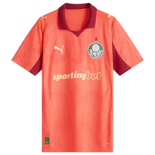 PUMA x Kidsuper SE Palmeiras Away Jersey Replica - Glowing Red/Dark Crimson - 781452-10