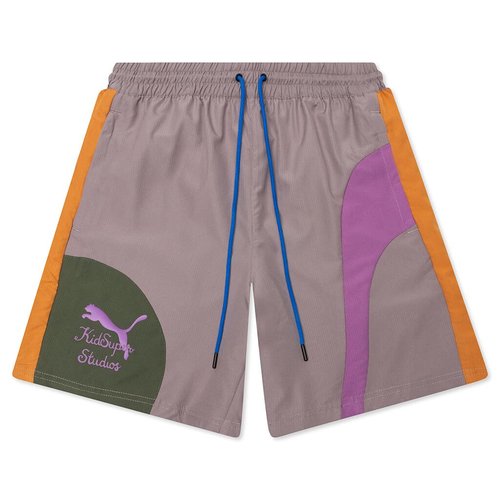 PUMA x KidSuper Studios Woven Shorts gray storm front - Gray/Storm Front - 531722-44