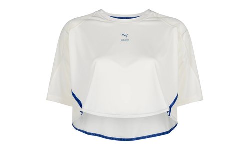 PUMA x KOCHÉ Cropped Tee - White - 535984-76