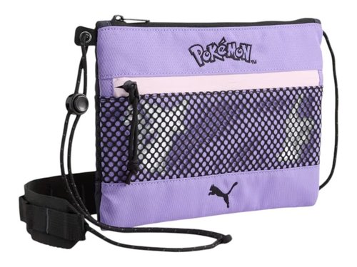 PUMA x Pokemon 0.5L Crossbody Bag - Strong Gray/Lavender Alert