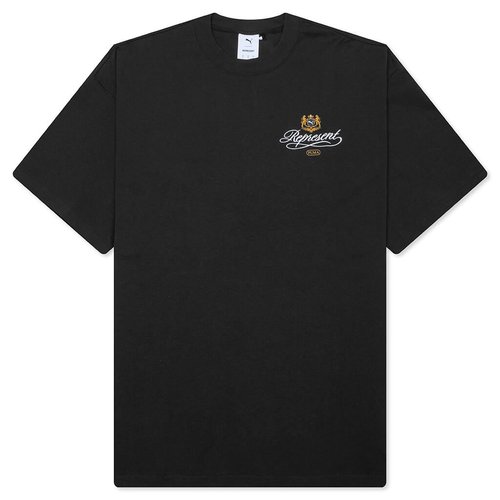 PUMA x Represent Graphic Tee - Flat Dark Gray - 632544-97