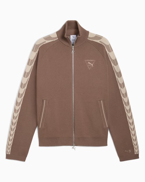 PUMA x REPRESENT T7 Knit Jacket - Pine Bark - 632543-96