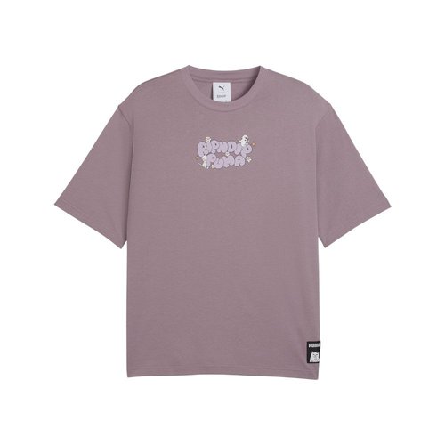 PUMA X RIPNDIP Boxy Graphic Crew Neck Short Sleeve T-Shirt - Purple - 632413-64