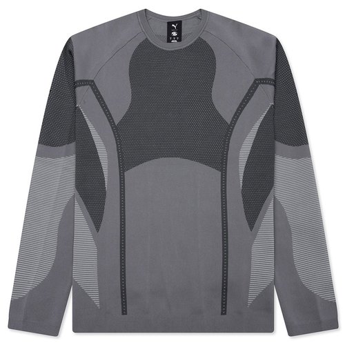 PUMA x San San Gear L/S Knitwear - Gray - 632549-08