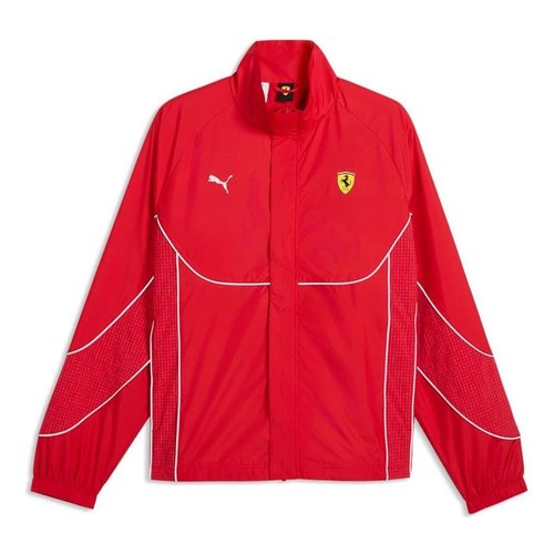 PUMA Scuderia Ferrari PUMAtechX Jacket - Rosso Corsa - 634227-02