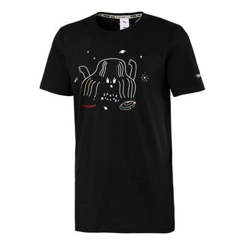 PUMA x TYAKASHA Crossover Series Short Sleeve Couple Style - Black - 595735-01