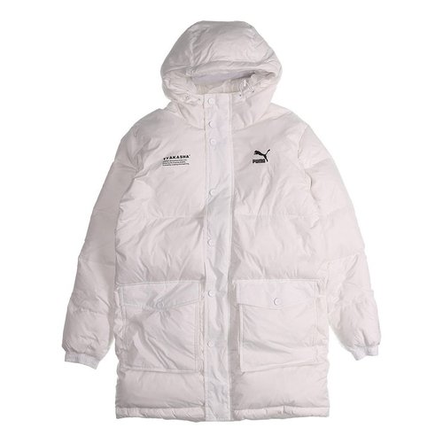 PUMA x Tyakasha Down Parka - White/Black - 595561-02