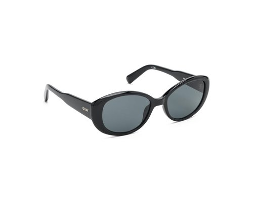 QUAY AUSTRALIA On Brand FashiOn Sunglasses - Black/Black - NO-NS-2765-BLK/SMK