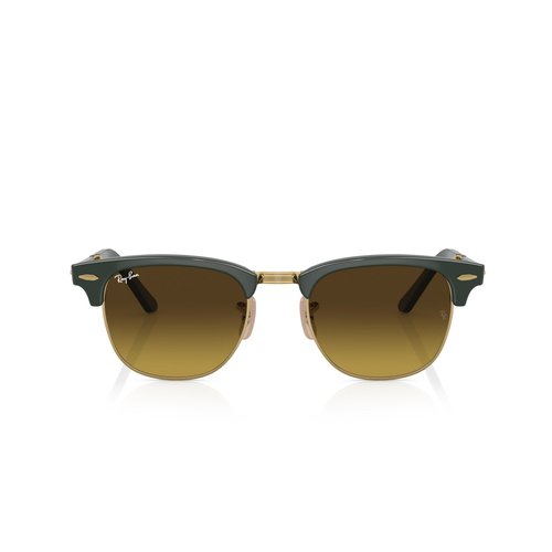 Ray-Ban Clubmaster Folding Green On Arista WGradient Bro Sunglasses - 0R.2176