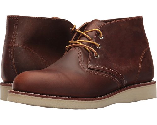 Red Wing Heritage Work Chukka Lace-up Boots & Tough - Copper Rough/amp; Tough - 3137